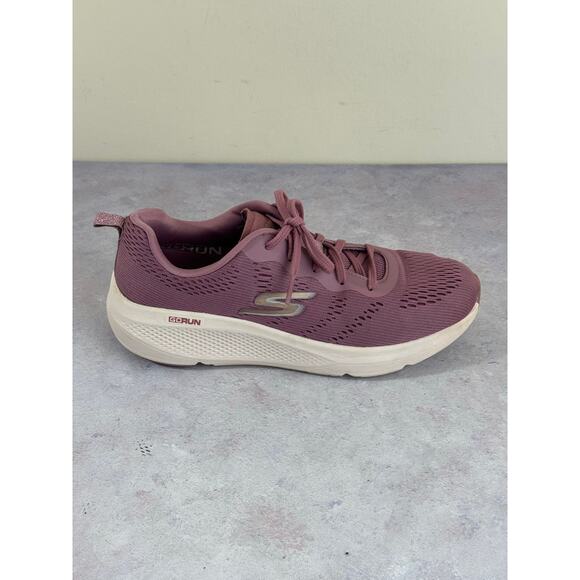 Skechers Go Run Womens Size 8 Pink-Mauve Athletic Comfort Running Shoes 128326 - Picture 6 of 16